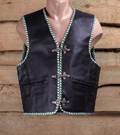 Chapter Vest Inclusief Logo's (maat L)